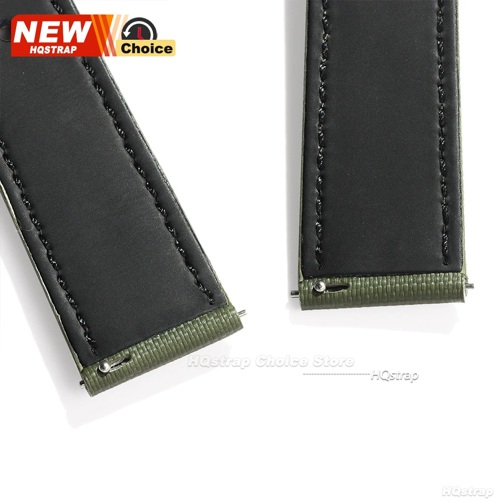 Versatile Canvas Nylon Waterproof Smart Watch Strap in Various Sizes