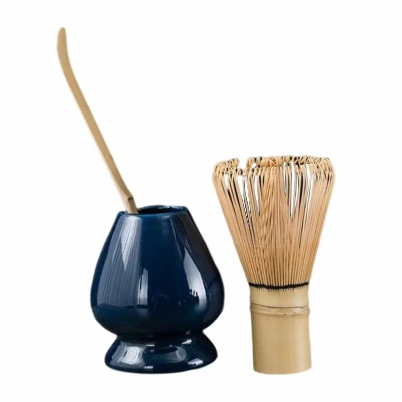 Japanese matcha tea set matcha bowl bamboo whisk holder tray set
