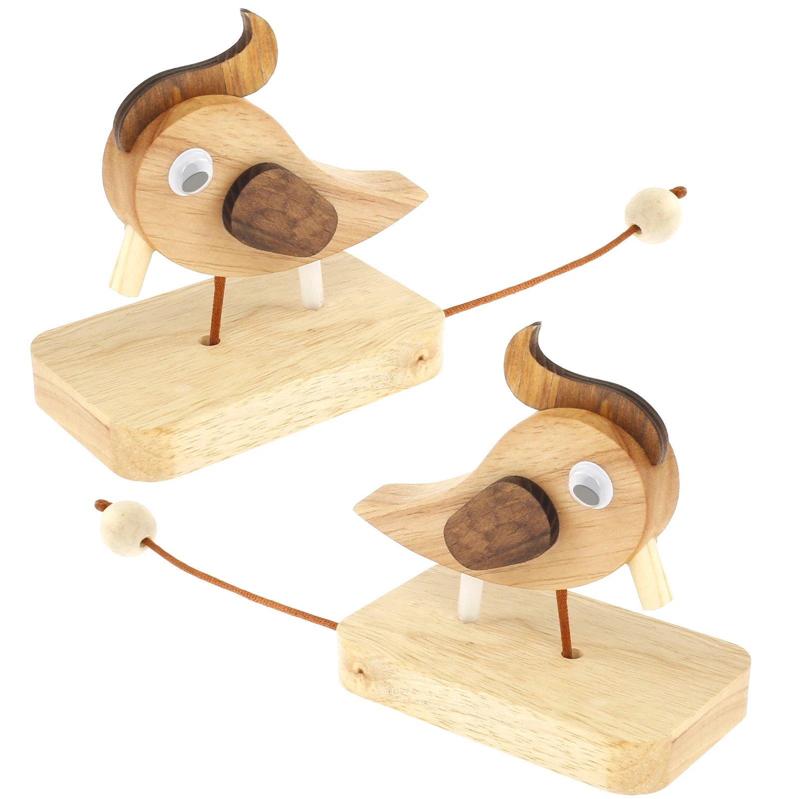 

2Pcs Woodpecker Doorbells Creative Woodpecker Door Bell Clear Sound Woodpecker Knocker Decorative Front Door Knocker Guiding