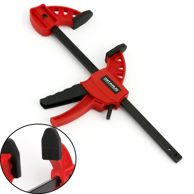 tipo Carpintaria Clip Rápida Grip Clamp Carpenter Ratchet Release Faça Você Mesmo Ferramenta Mão f