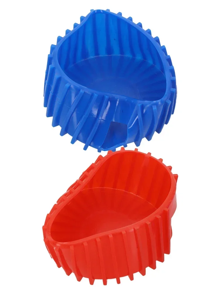 Protective Cover For 70mm 2.76 In. (2-3/4") OD Manifold Gauge Protective Boot Covers For Gauges Red Blue Pressure Gauge Cover