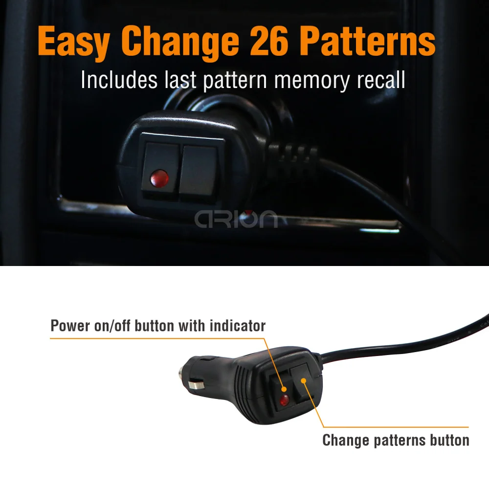 LED Strobe Police Lights For Auto Emergency Grille Warning Lamp 80 Led Windshield Bar Traffic Advisor Flashlight Car Accessories