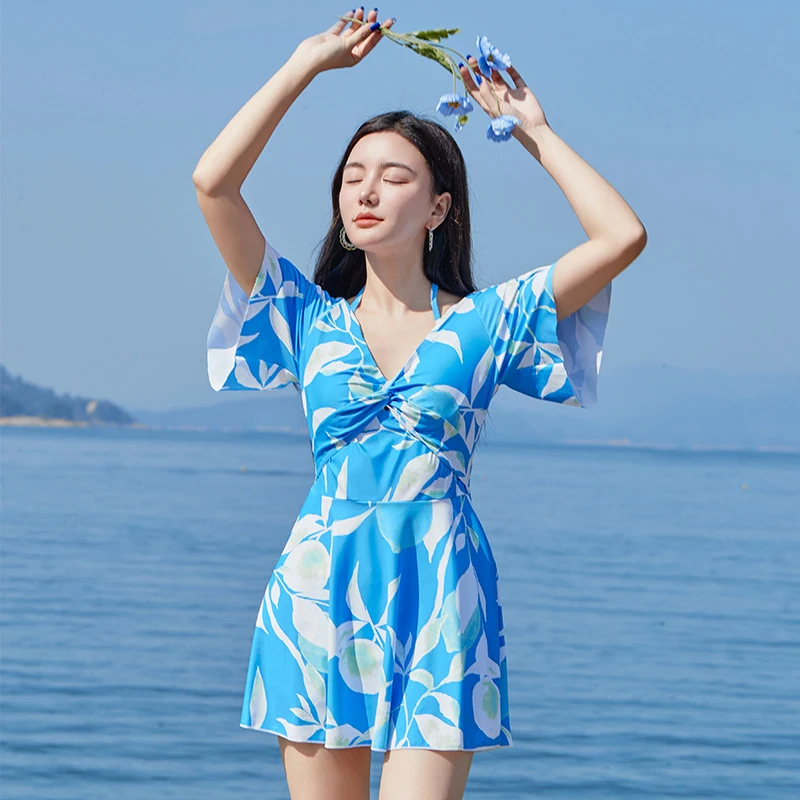 cute swimsuit dresses Gottex Dottie Delight Square Neck Swimdress -Black-White Womens Swimsuits Two/One Piece Tummy_Control Slimming Backless Swimsuit Bathing Suit Fast Drying Beachwear 88% Nylon(Polyester) Cute Bunny Pattern One Piece