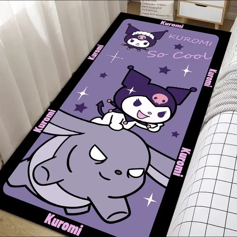 

Large Size Melody Coolomey Cartoon Carpet Living Room Bedroom Bedside Full of Bedside Blanket Basket Mat Floor Mat Sanrio