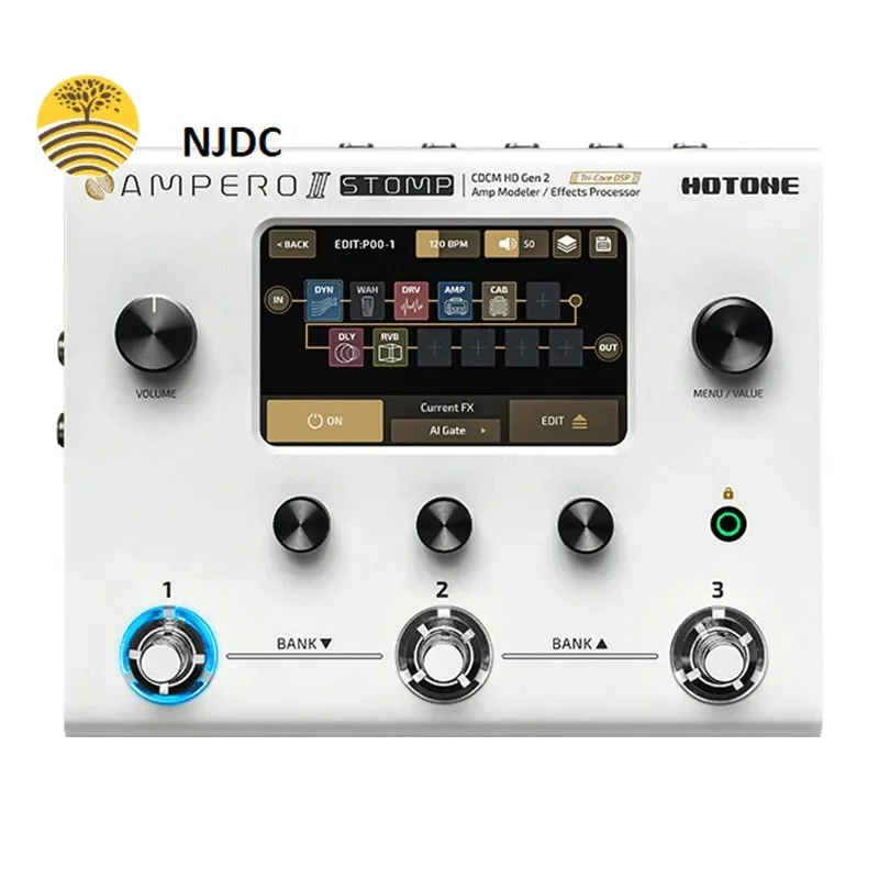 

Suitable for The Original Ampero II STOMP Multi Effect Pedal Processor MP-300