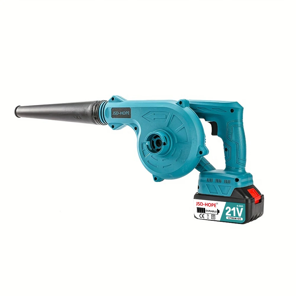 Rechargeable hair dryer Lithium electric blower High power industrial small car dust blowing dust blowing snow dust collector 5