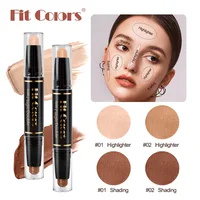 Fit Colors Dual-Head Highlight Concealer Stick Multi-Purpose Contouring pen for three-dimensional brightening and contouring 1
