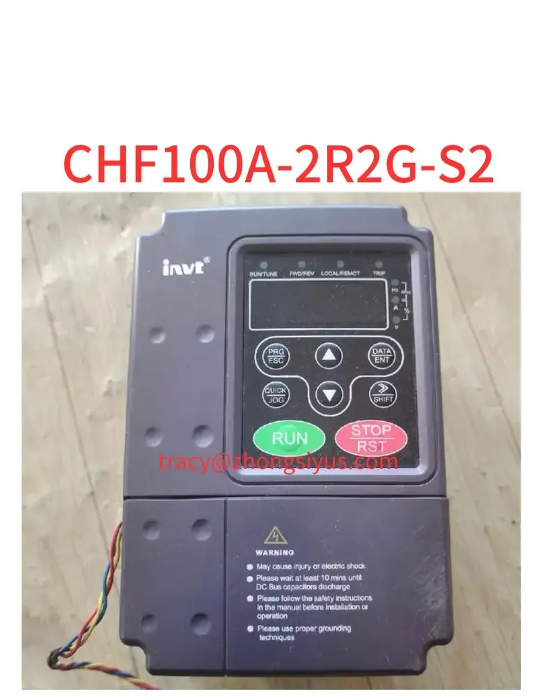 

Used frequency converter chf100a-2r2g-s2 2.2 kw 220v