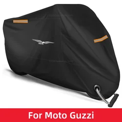 Waterproof Outdoor Motorcycle & Scooter UV Protection Dust Rain Cover - XXL  211 - 220cm (Black)