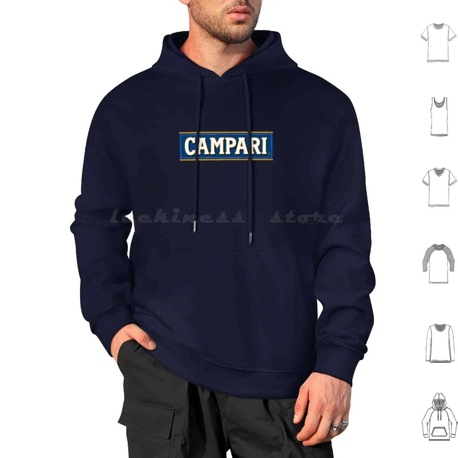 Campari Shirt Felpe Con Cappuccio Manica Lunga Campari Italia