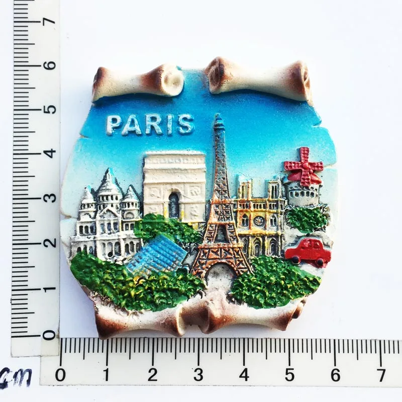 France Nice Travel Souvenir Photo Fridge Magnet  3.5"X2.4" 