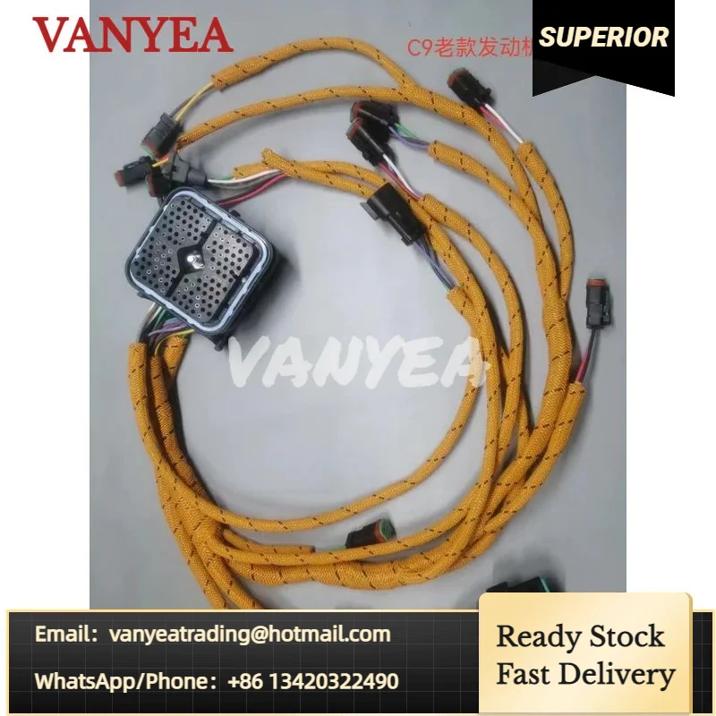

C9 Engine Wiring Harness For Caterpillar Excavator