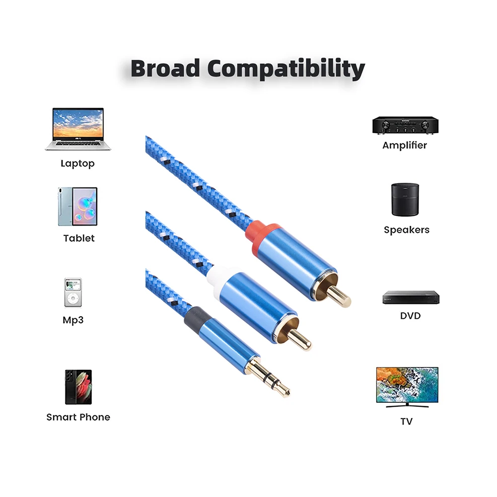 RCA ̺  ׷  ̺, TV PC  Ŀ ڵ, Ȩ þ ο AUX RCA  3.5 Y ø, 3.5mm  2RCA