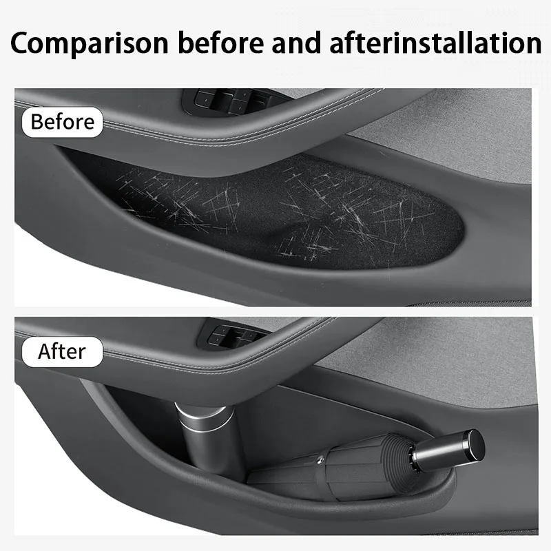 Door Side Storage Box For Tesla Model Y Juniper Model 3 Highland Full&Half Cover
