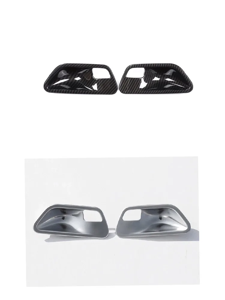Carbon Fiber ABS Plasti Innen Türgriff Schüssel Abdeckung Trim Für BMW 3 4 Serie F30 F32 F35 2013-2018 auto Zubehör – Detail 9