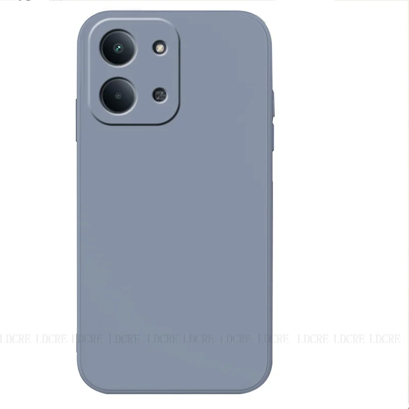 Xiaomi Poco C85 Shockproof Liquid Silicone Phone Case - Soft TPU Armor Cover