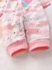 Baby Clothes Spring Autumn Polar Fleece Toddler Girls Romper Cute Animals Warm Jumpsuit Kids Pajamas Small Children Overalls 4