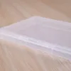 Container Case Rectangular Plastic Clear Storage Box Durable Flat Transparent PP 4 Sizes Jewelry Container Case 5