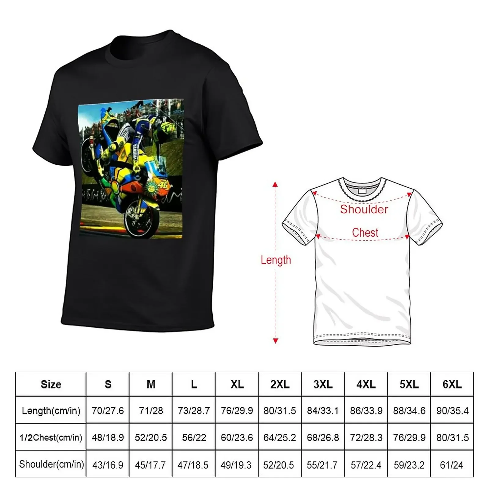 Rossi Stoppie T-Shirt shirts graphic tees summer top aesthetic clothes mens graphic t-shirts anime