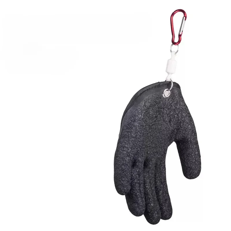 Fishing Gloves Anti-Slip Protect Hand from Puncture Scrapes Fisherman Professional Catch Fish Latex Hunting Gloves Left/Right