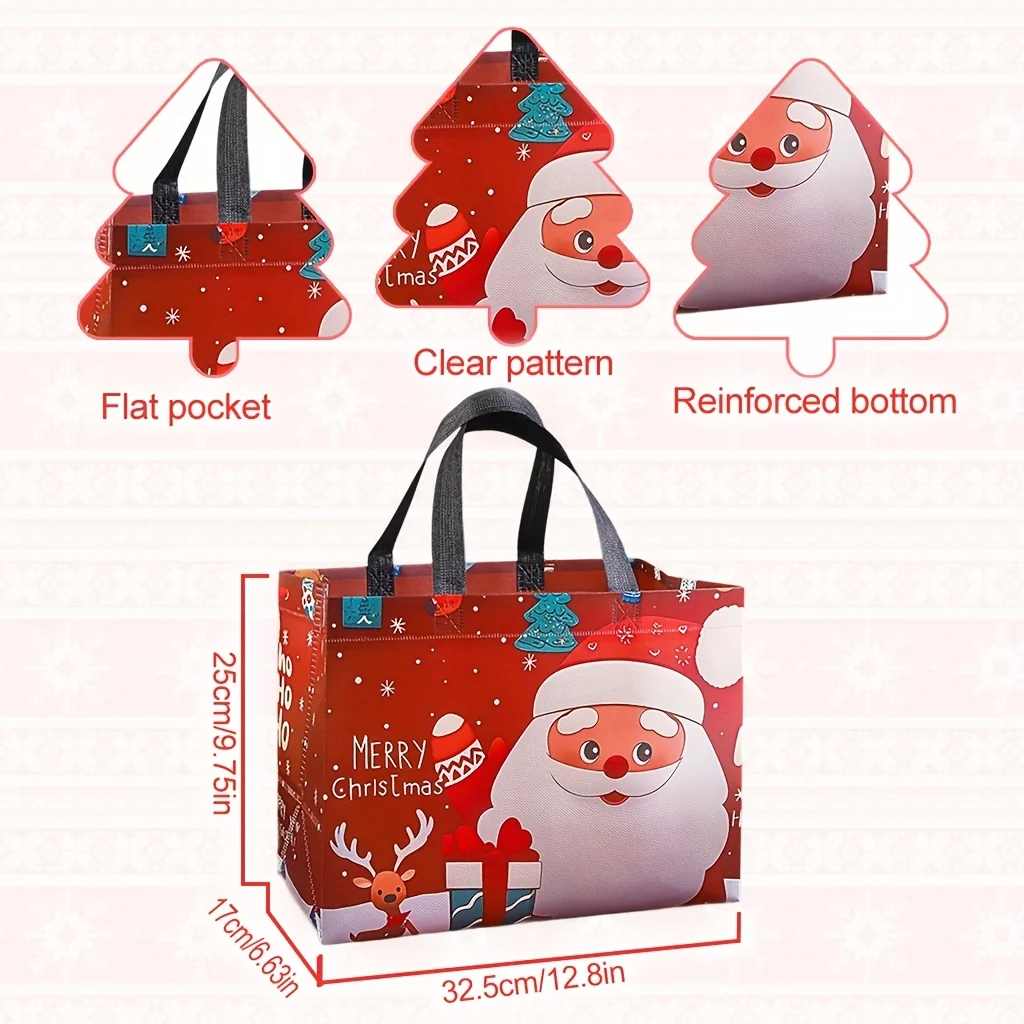 Extra Large Christmas Bags, Reusable Christmas Shopping Bags, Xmas Gift - View #5