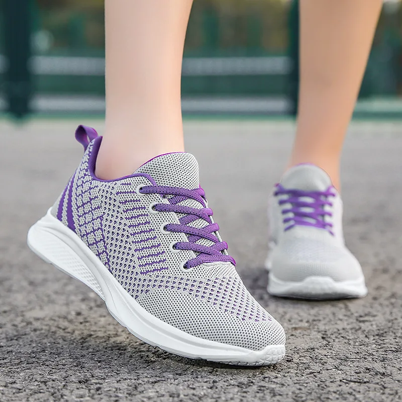 Sport Shoes Women Breathable Lightweight Running Sneakers Non-slip Walking Shoes New Jogging Comfortable Soft Shoes Zapatillas