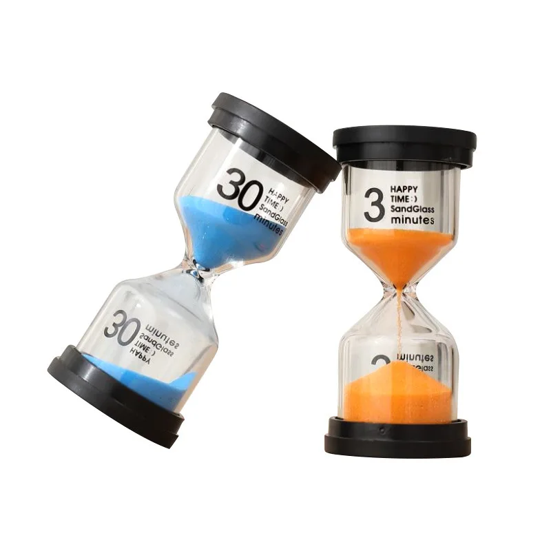 Sand Timer 1/3/5/10/15/30/60 Hourglass Minutes Sand Watch Sandglass Timer Watch Clock Gift Children Sand Timer Hour Home Decoration sand timer liquid hourglass timer colored hourglass