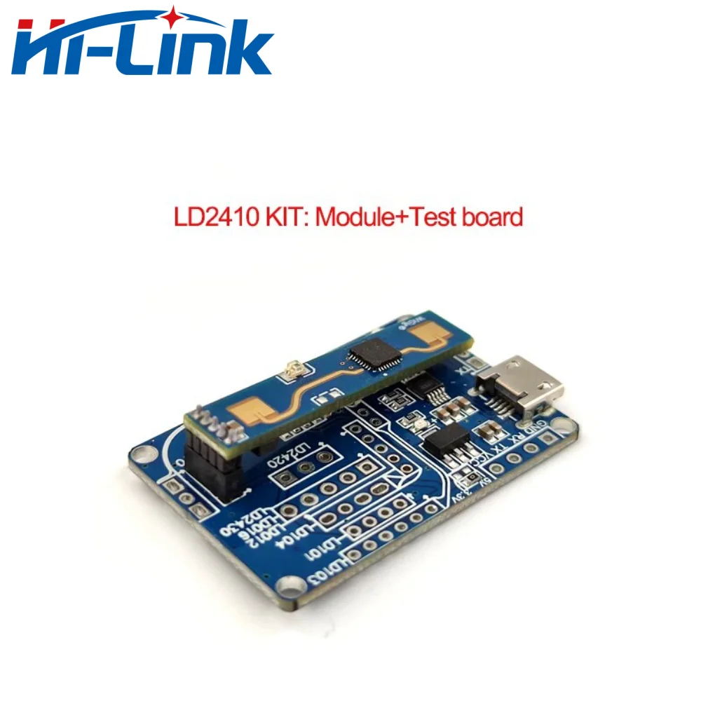 Hilink Hot 24G Human Presence Radar Module Kit LD2410 High Sensitive Respiration and Heartbeat Monitoring Induction Smart Sensor 2