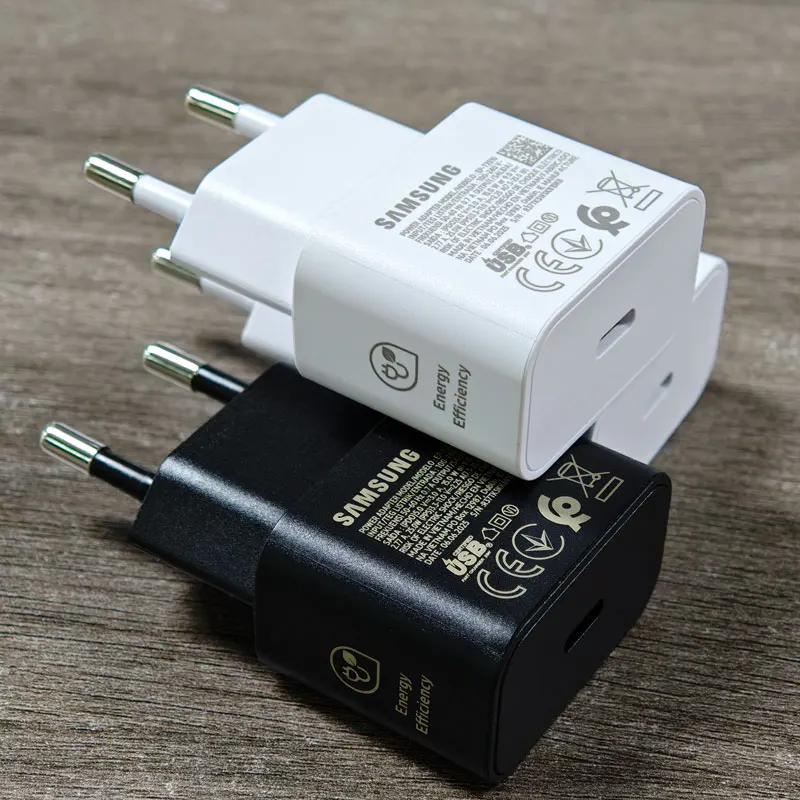 EP-T2510 Samsung 25W Super Fast Charger USB C PD Power Adapter For Galaxy S25 S24 S23 S22 S21 S20 Edge Flip Fold 7 6 5 4 3 2 A17