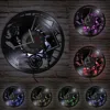 Photography Vinyl Record Wall Clock Home Decor Shutter Lens Film Camera Digital Retro Photo Shoot Art Photographer Wall Clock 6