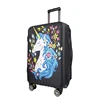 Thick Elastic Colored Striped Luggage Protection Cover Zipper Luggage Suitcase Cover Suitcase Handle Cover Travel Accessories 3