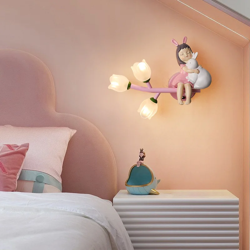 Humanoid Creative Wall Light Indoor Wall Lamp Modern Wall Sconce Light Art Deco Iron E27 Base For Bedroom, Children Room, Hallway, Restaurant, Stair - View #5