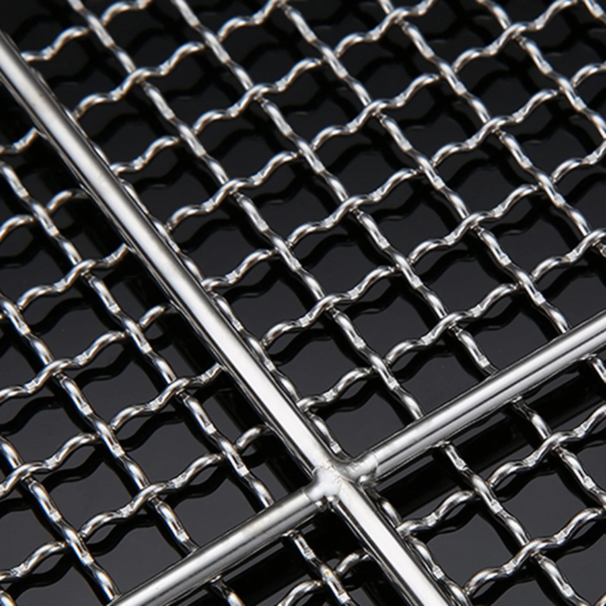 Barbecue Grill Reusable BBQ Grill 304 Stainless Steel Mesh Mats BBQ Grills Grate Grid Rack Cooking Baking Replacement Barbecue Net Accessory barbecue grill