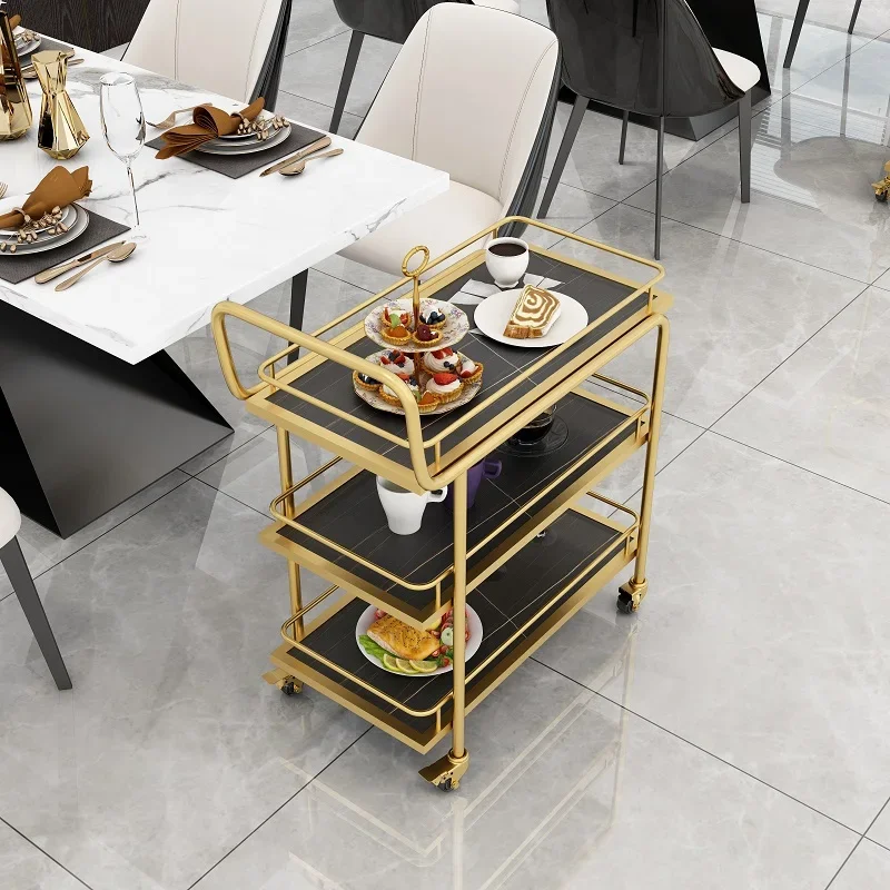 Cucina Rolling Trolley Organizzazione Shopping Storage Trolley Carrello Utility Soggiorno Cucina Mobili Per Hotel