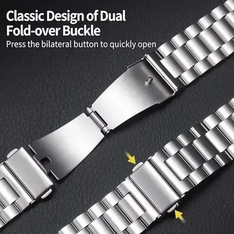 Stainless Steel Watchband Bracelet Strap