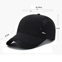 Waterproof Quick Dry Baseball Caps for Men Women Outdoor Golf Hats Adjustable Fishing Hats Summer Sports Sun Visor Areas Me Gor 2