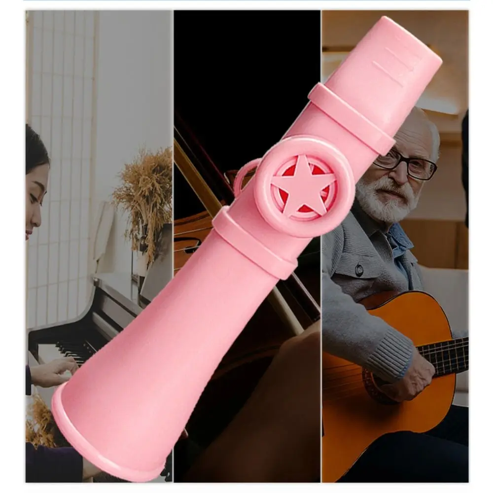 Portable ABS Kazoo Flute Easy To Learn with Lanyard Musical Instruments Joyful British Musical Whistle Toy Boys Girls Gift