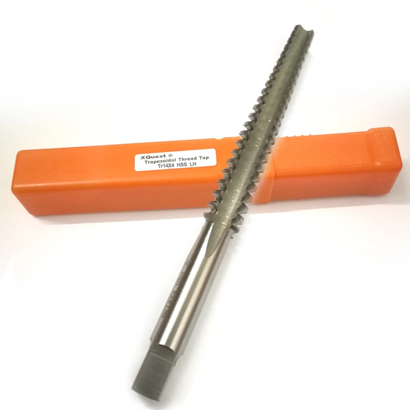 Maschio Trapezoidale Metrico Tr10 X 2,5 Mm – Sinistra, In Acciaio HSS, Lunghezza 110 Mm, Per Filettatura Su Metalli E Ghisa - 4