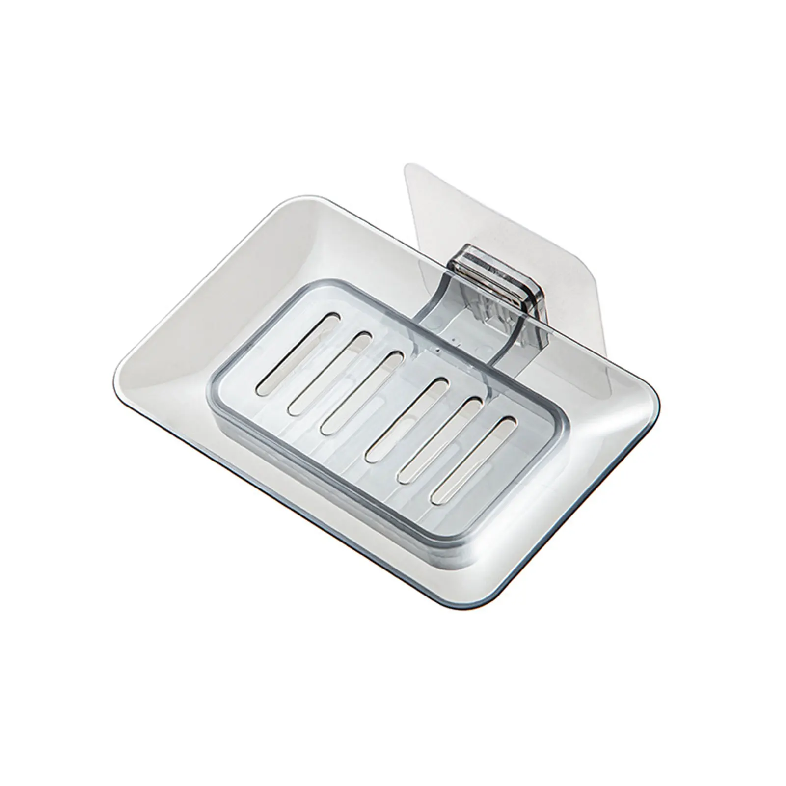 

Wall Hanging Shower Soap Case Space Saving Soap Dish for Home Flat Dormitory Hotel