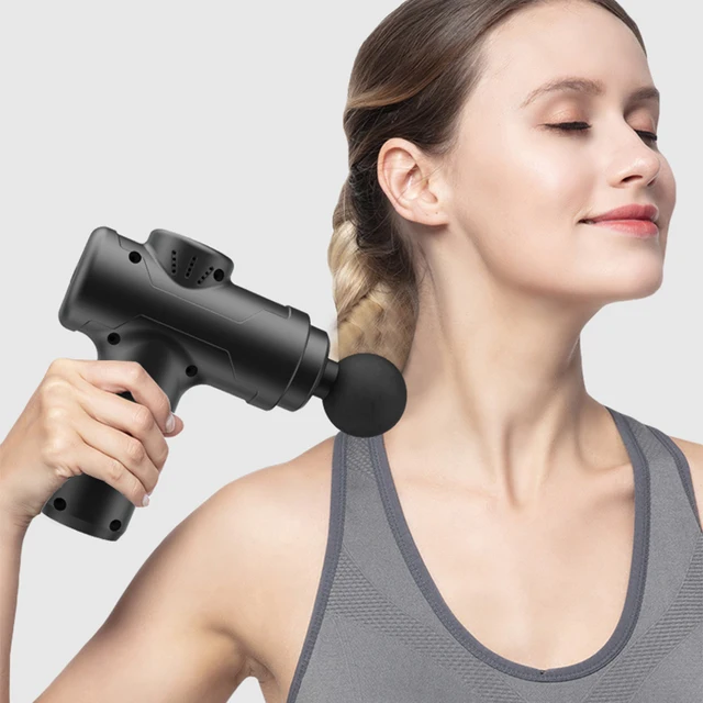 Mini Fascia Gun Impact Massage for Arms Legs and Back Suitable for Exercise and Fitness Portable at Any Time Multiple Colors 2