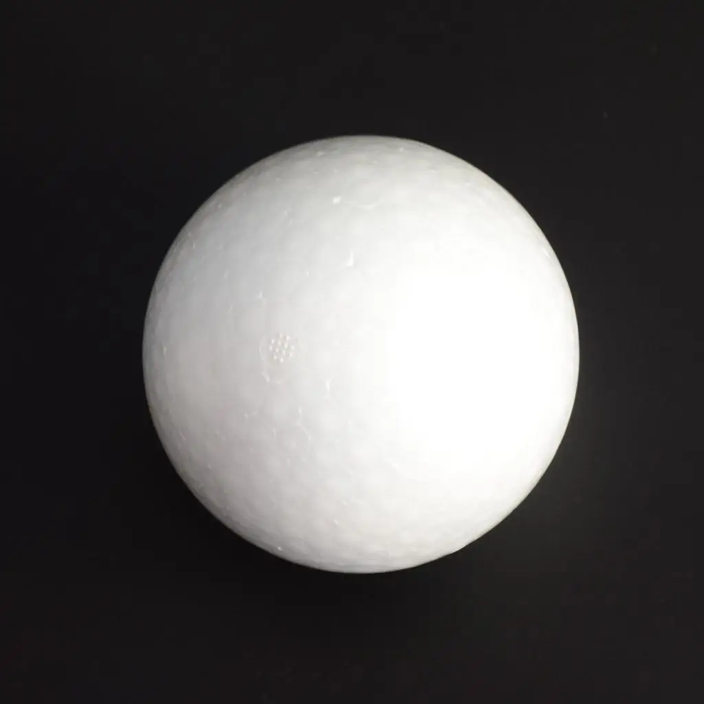 Polystyrene Styrofoam Foam Round Ball White Sphere Christmas Wedding Party Model 