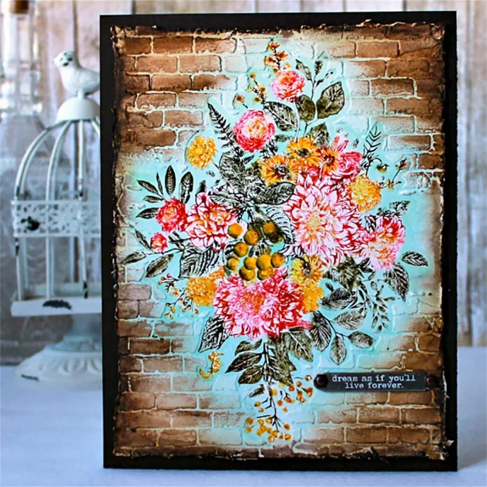 Clear Stamps Beautiful Flowers Butterfly/Insect Phrases Animals and Pets Stamp Set DIY Scrapbooking Paper Card Craft Making