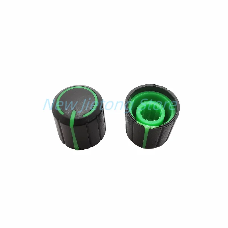 Potentiometer Knob Cap 10pcs 6 Colors Plastic Cap 15&times;13.5MM Potentiometer Encoder Rotary Switch Knob