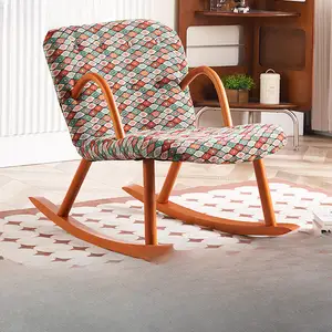 Silla mecedora reclinable de ratán para adultos, mecedora de ocio para  balcón, tejido de madera maciza, mecedora de ocio para ancianos - AliExpress