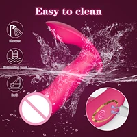 APP-Steuerung Tragbarer Dildo-Vibrator für Frauen Klitoris-Stimulator G-Punkt-Massagegerät Weiblicher Anal-Butt-Plug Vibrierendes Sexspielzeug für Erwachsene 6