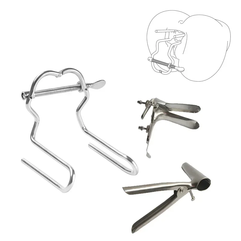 Bdsm Anal Vaginal Dilator Speculum Mirror Sex Toys for Couples