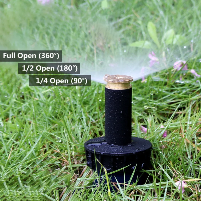 

90° 180° 360° Degree Sprinkler Nozzle Head Garden Waterting&Irrigation Misting 1/2 Inch Nozzle Buried Sprinkler Garden Supplies