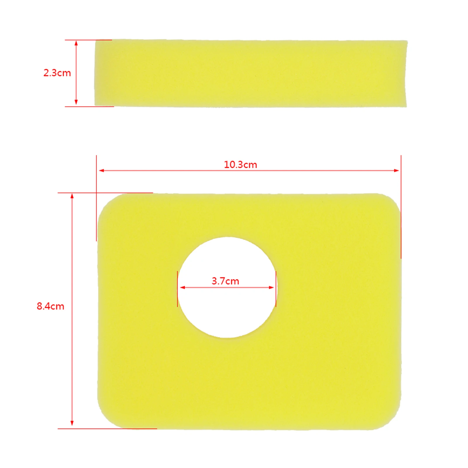 Air Filter Cleaner Air Filter Lawn Mower Air Filter Cleaner Foam Filter for Briggs Stratton 799579 09P602 594281 595660 590581 550e-550ex MTD Oregen 30-183