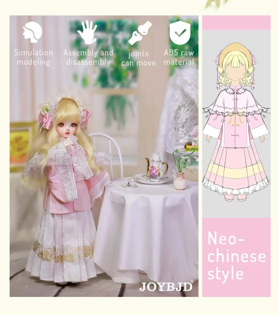 Juliet Bjd Doll 1/6 Q Niki New Chinese Blythe Reborn Anime