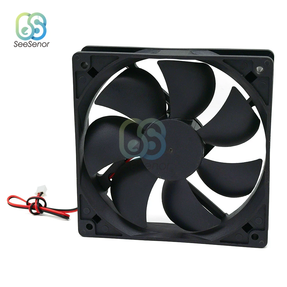 Gdstime-ventilador De Refrigeración Sin Escobillas Para Ordenador, Radiador Hidráulico De Doble